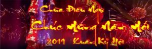 Chùa Điều Ngự chúc mừng Xuân  Kỷ Hợi 2019