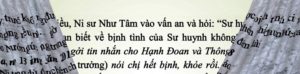 Nhật ký 12 ngày đêm cuối cùng bên NT Như Thủy (từ ngày 6 - 17 tháng 3 - 2018)