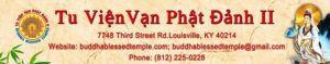 Tu Viện Vạn Phật Đảnh II mời dự Đại Lễ Cầu Nguyện Bồ Tát Quán Thế Âm, 8 tháng 3, 2020, tại Louisville, Kentucky
