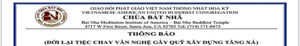 Vì Covid-19, Chùa Bát Nhã, Santa Ana thông báo dời lại tiệc chay