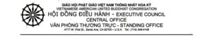 Thông báo đình hoãn tổ chức Đại Lễ Phật Đản, An Cư Kiết Hạ, và Đại Hội Thường Niên của Giáo Hội Phật Giáo VN Thống Nhất Hoa Kỳ. Và Thông Bạch Phật Đản Phật Lịch 2565 - 2021
