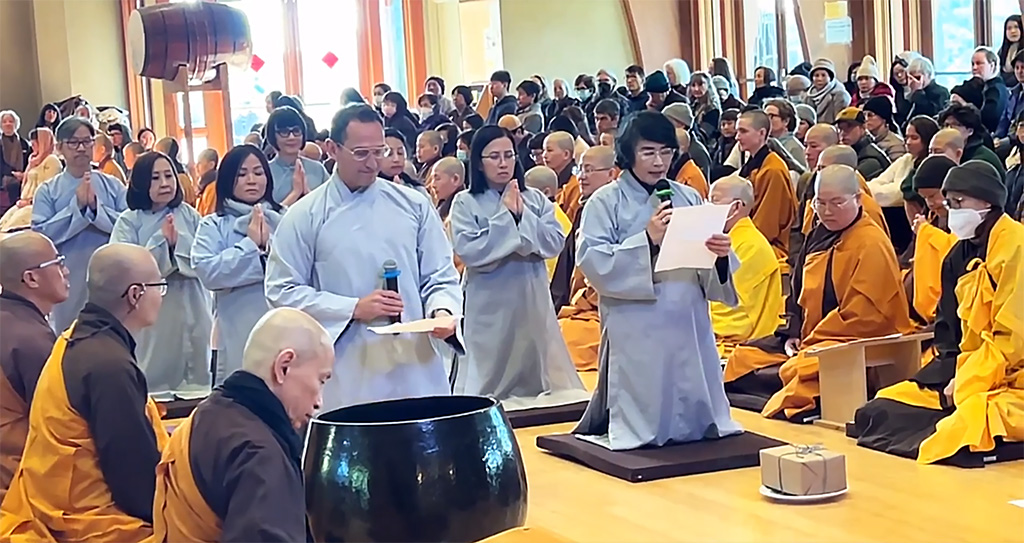 Video lễ Cúng Dường Trai Tăng tại Tu Viện Lộc Uyển, Escondido ngày 14 tháng 1, 2024