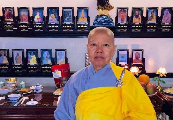 Sư Bà Chơn Đạo viện chủ Chùa Thiền Quang đã viên tịch; Chương trình tang lễ ngày 27-29 tháng 1, 2024