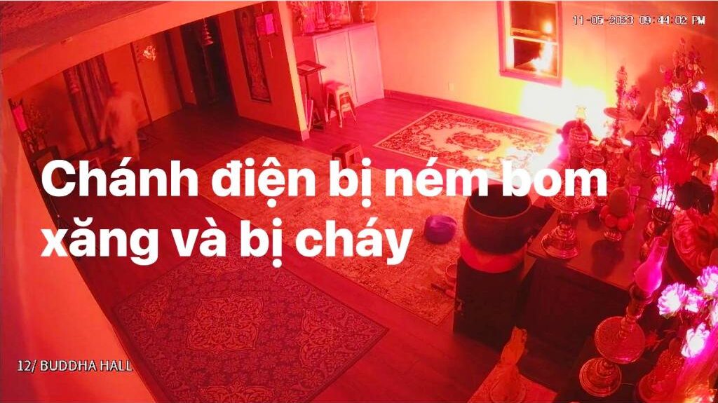 Chùa ni Việt tại Texas bán cơm chay gây quỹ xây hàng rào chống kẻ kỳ thị đốt chùa