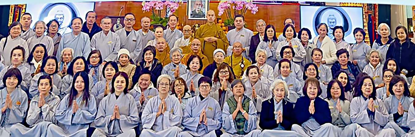 Mời dự khóa tu Thọ Bát Quan Trai tại Chùa Diệu Pháp, San Gabriel ngày 16/3/2024
