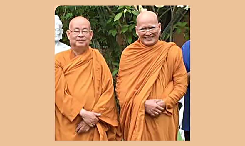 Mời đảnh lễ HT Giới Đức-Minh Đức Triều Tâm Ảnh tại Chùa Pháp Vân, Pomona ngày 5 tháng 4, 2024