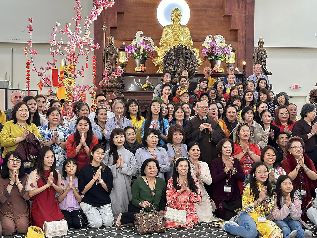Chùa Quang Đức, Houston mời dự 2 ngày tu học an lạc 27-28/4/24