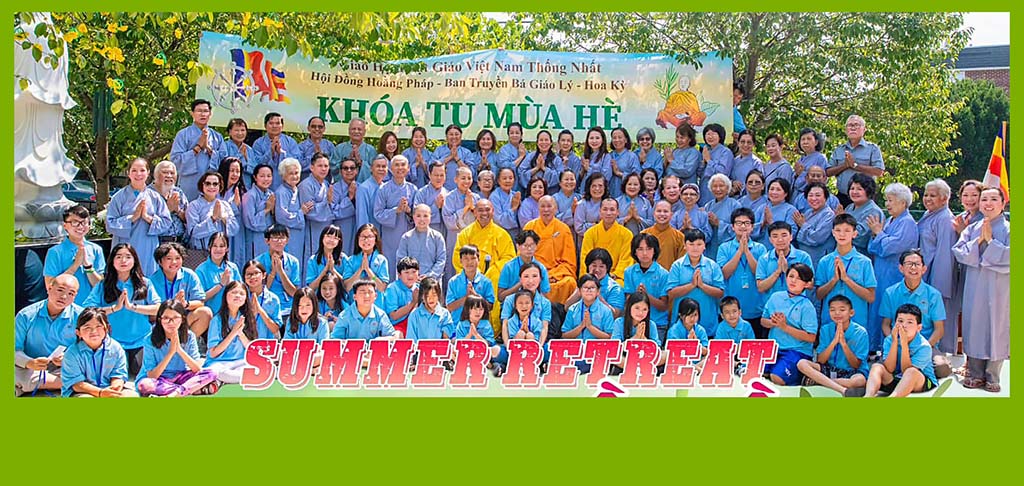 Thông báo ghi danh khóa sinh hoạt hè ‘Gieo Hạt Bồ Đề’ 28-30/6/24 tại Chùa Phật Bảo, Philadelphia