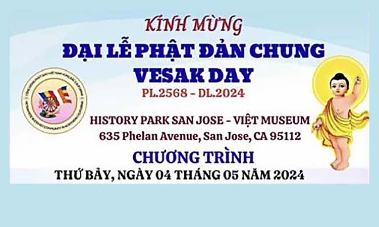 Đại Lễ Phật Đản chung tại Bắc California 4-5/5/2024