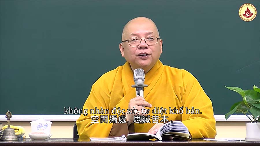 HT. Sakya Minh-Quang giảng Kinh Di Giáo bài 11, phần 2: Bát Đại Nhân Giác