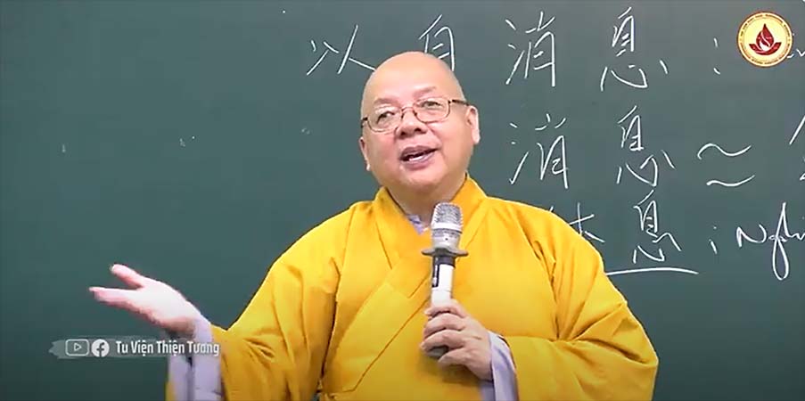 HT. Sakya Minh-Quang giảng Kinh Di Giáo bài 10, phần 1: Ăn uống biết tiết lượng