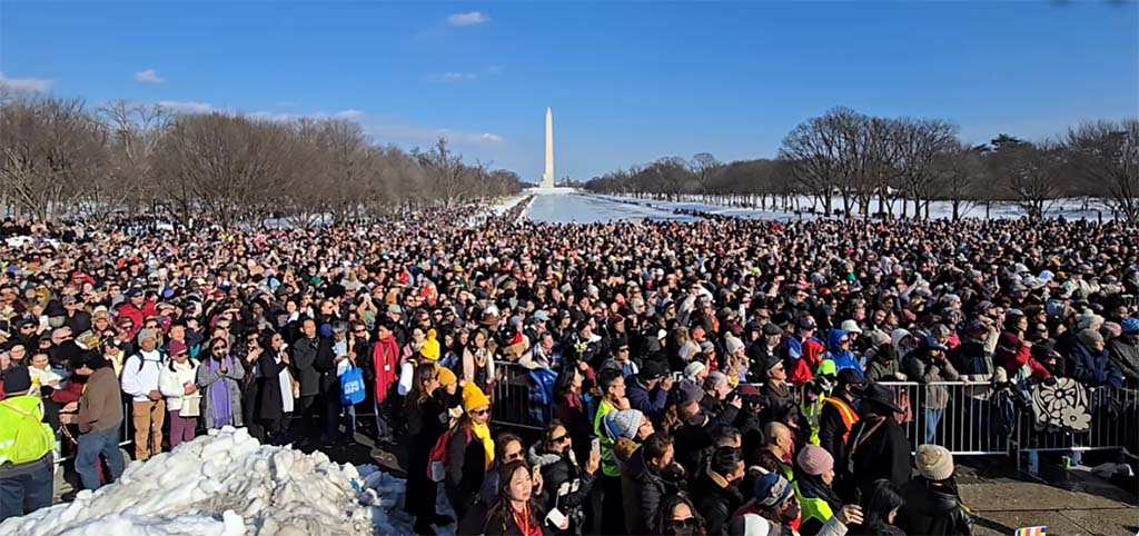 Mời xem video nhạc buổi xuất hiện cuối cùng của Walk for Peace tại Washington, D.C. ngày 11/2/2026